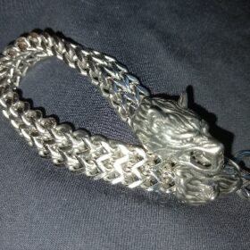 Norse Wolf Bracelet photo review