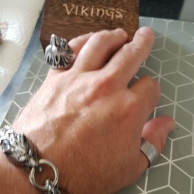 Norse Wolf Bracelet photo review