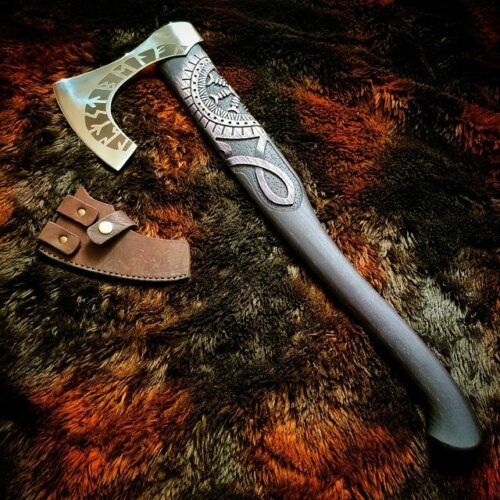 HAND-FORGED VIKING AXE 'NJORD' photo review