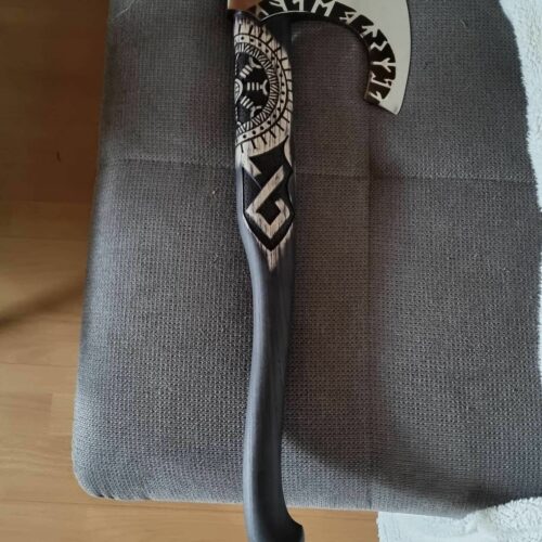 HAND-FORGED VIKING AXE 'NJORD' photo review