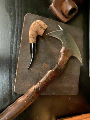 Сustom made tomahawk "Ogun" photo review