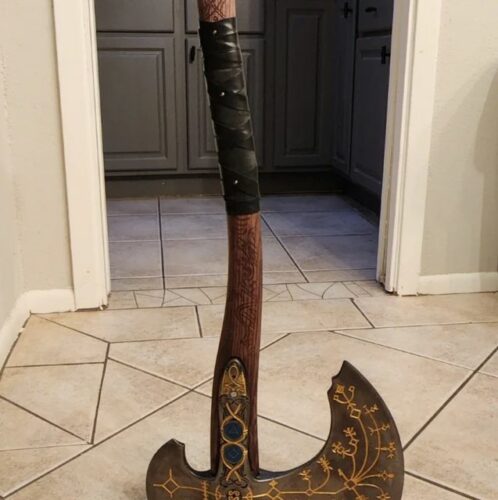 Leviathan God of War Axe 'Ragnarok' photo review