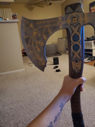 Leviathan God of War Axe 'Ragnarok' photo review