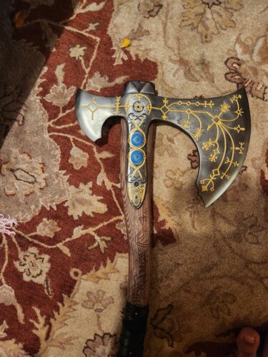 Leviathan God of War Axe 'Ragnarok' photo review