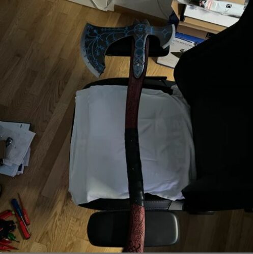 Leviathan God of War Axe 'Ragnarok' photo review