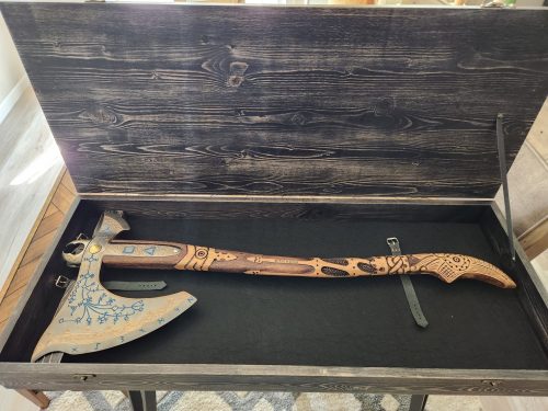 Leviathan God of War Axe "Axel" - Hardened Blade photo review