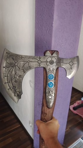 Leviathan God of War Axe 'Odin' photo review