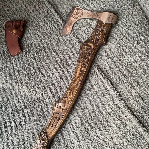 HAND-FORGED AXE 'SIGURD' photo review