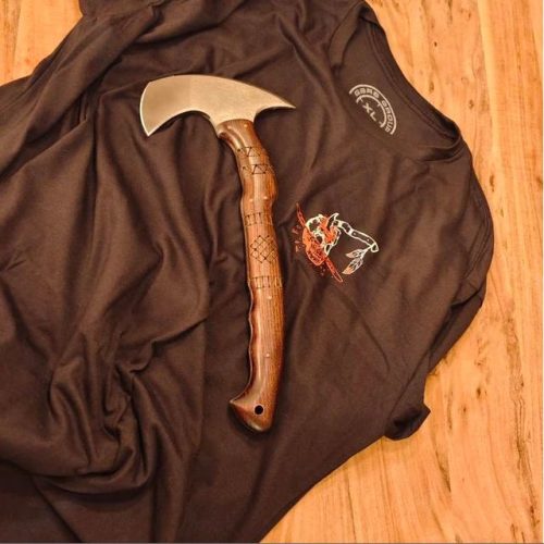 Hand-Forged Tomahawk 'BEAR HUNTER' photo review