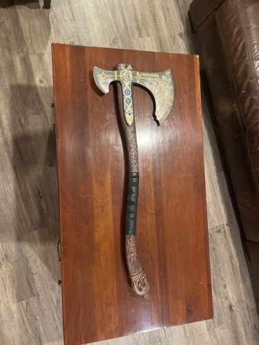 Leviathan God of War Axe 'Ragnarok' photo review