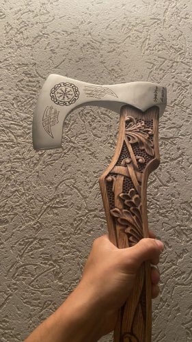 HAND-FORGED AXE 'SIGURD' photo review