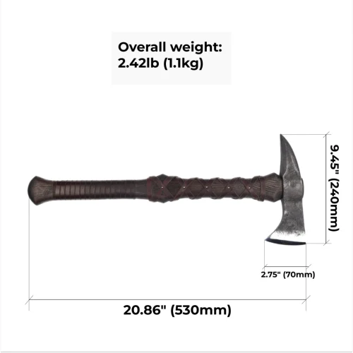 hand forged gurons spike tomahawkancientsmithyancientsmithy 413177 Tomahawk 'GURONS SPIKE'