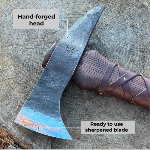 hand forged gurons spike tomahawkancientsmithyancientsmithy 647341 Tomahawk 'GURONS SPIKE'