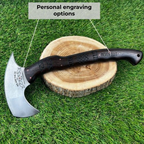 hand forged tomahawk nanookancientsmithyancientsmithy 368048 Hand-Forged Tomahawk 'BEAR HUNTER'