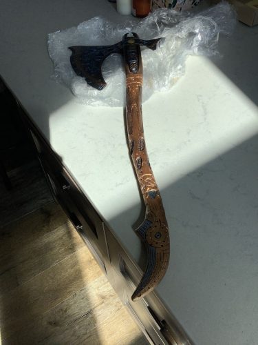 Leviathan God of War Axe "Axel" - Hardened Blade photo review