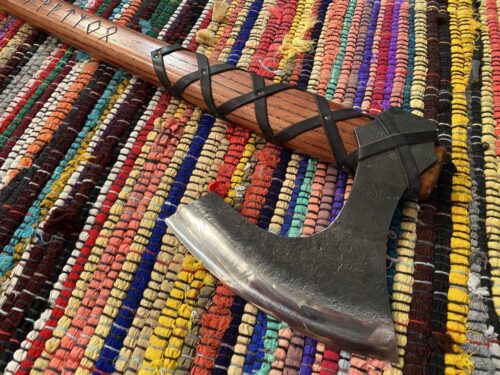 Hand Forged Axe 'Ragnar Lothbrok' photo review