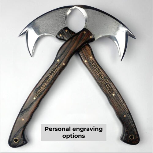 engraving Tactical Tomahawk 'GARMR'